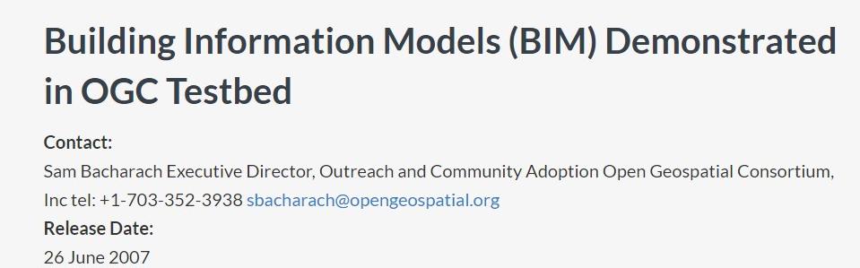 Building Information Models (BIM) Demonstrated in OGC Testbed  OGC - Google Chrome - kopie