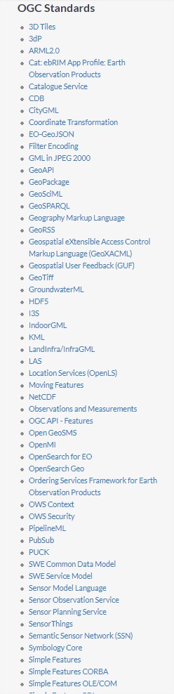 OGC Standards  OGC - Google Chrome
